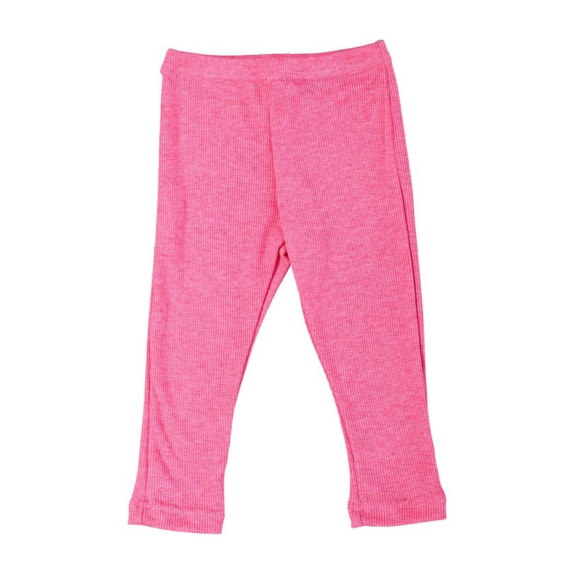 Ribbed Leggings, Pink Ribbed Leggings, Pink