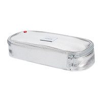 Court Pencil Case, Silver