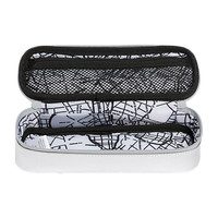 Court Pencil Case, Silver