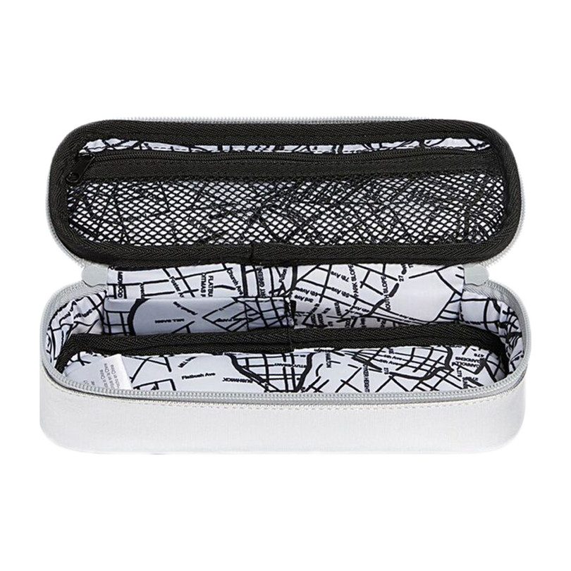 Court Pencil Case, Silver Court Pencil Case, Silver