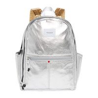 Metallic Kent Backpack, Silver Multi