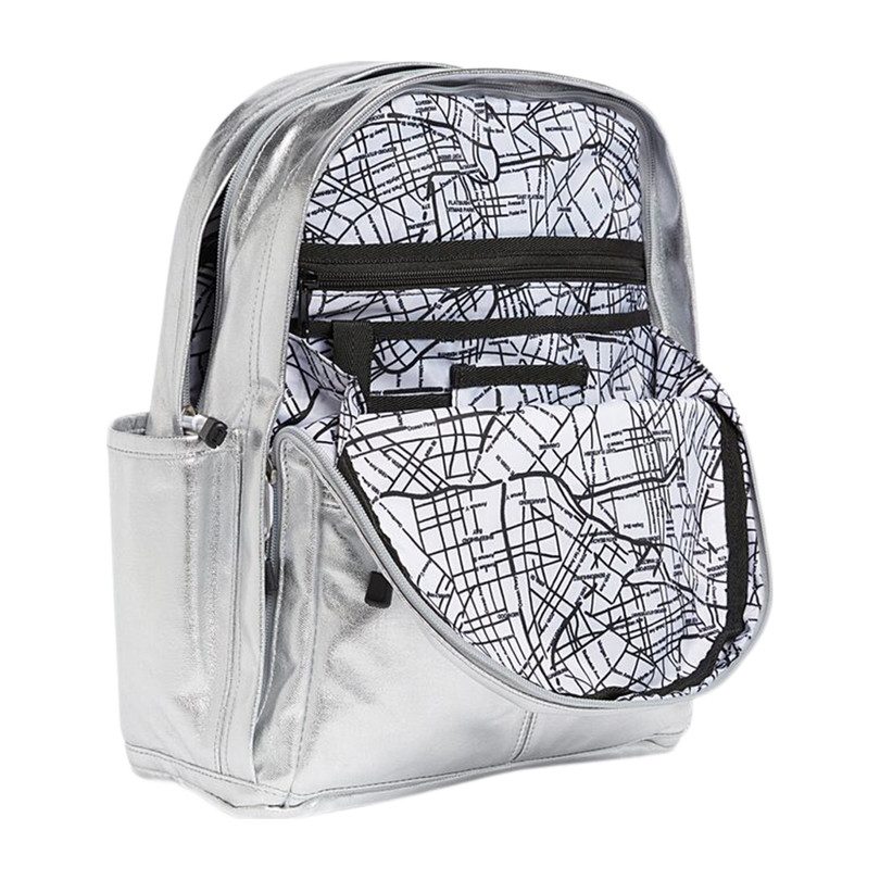 Metallic Kent Backpack, Silver Multi Metallic Kent Backpack, Silver Multi