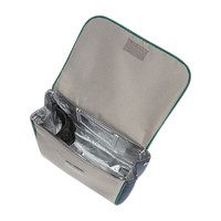 Richmond Lunch Sack, Green/Navy