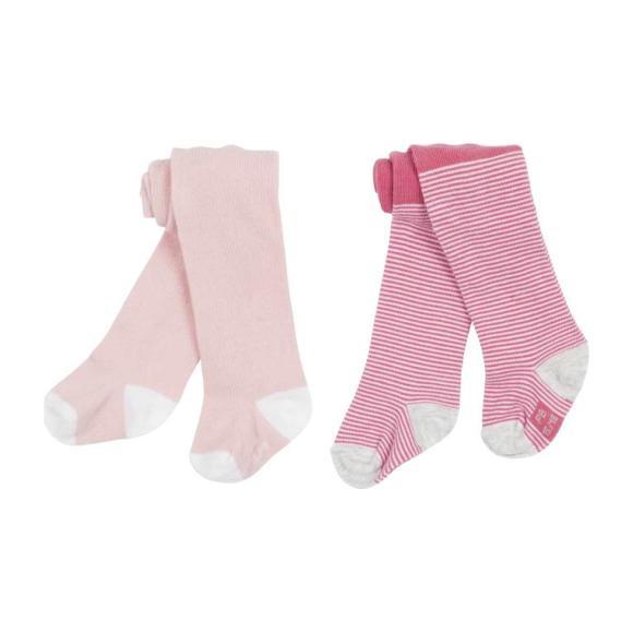 Set of 2 Baby Tights, Pink Set of 2 Baby Tights, Pink
