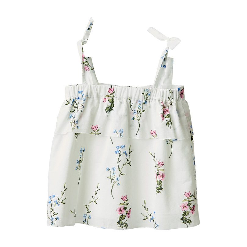 Flower Patch Tank and Bloomer Set, Ivory - Tops - Maisonette