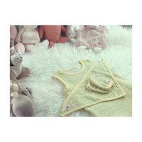 100% GOTS-Certified Organic Cotton Newborn Gift Set, Lime