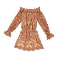 Gardenia Lace Dress, Copper