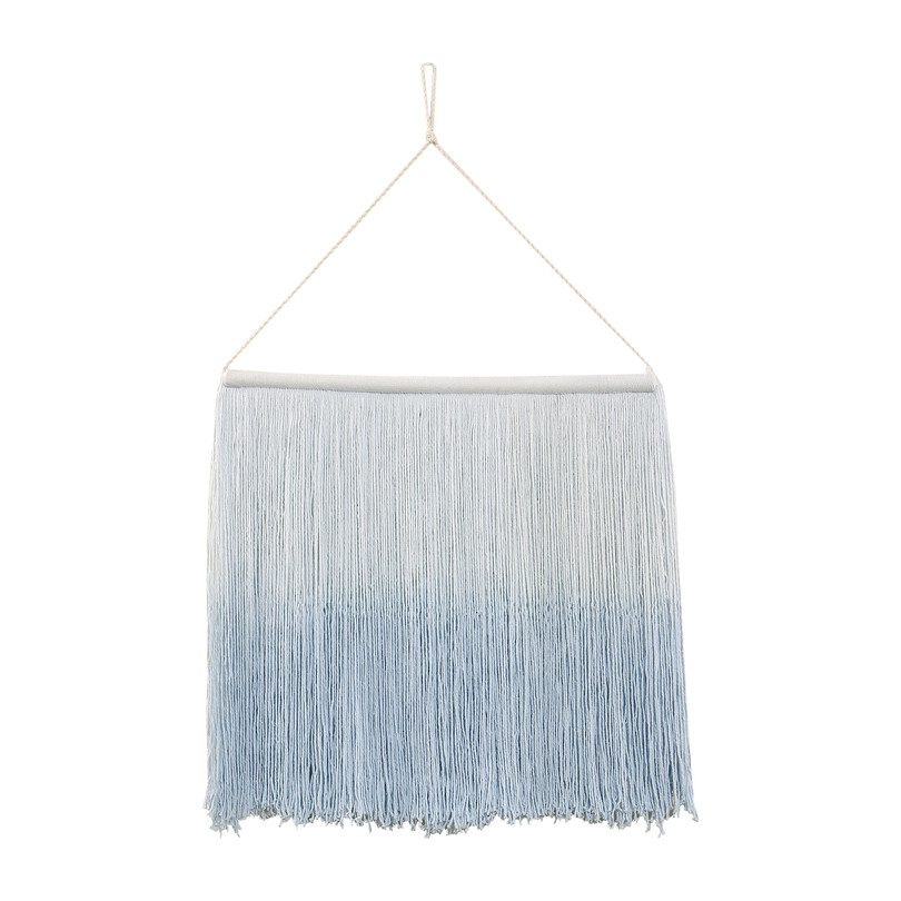 Tie-Dye Wall Hanging, Soft Blue Tie-Dye Wall Hanging, Soft Blue