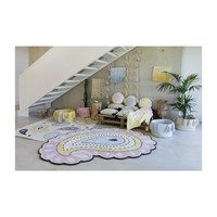 Tie-Dye Wall Hanging, Soft Blue