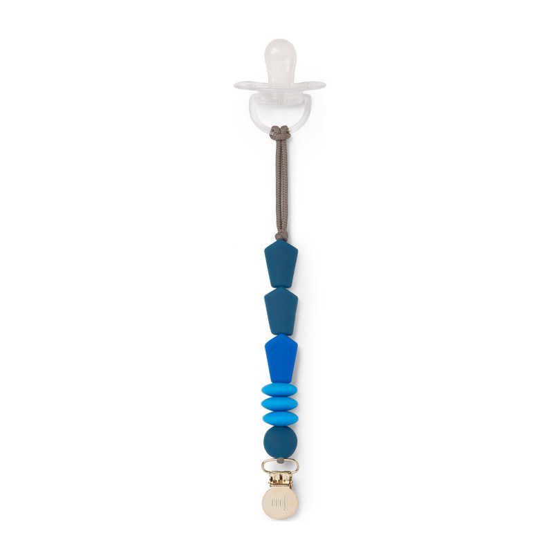 Pacifier Clip, Cobalt Pacifier Clip, Cobalt
