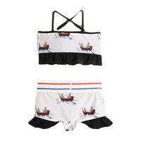 Josefina Swimsuit, Boats & Roads