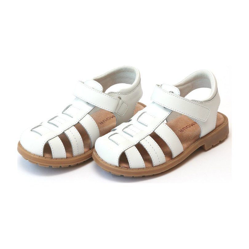 Tate Sporty Fisherman Sandal, White Tate Sporty Fisherman Sandal, White