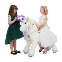 Unicorn with Purple Horn