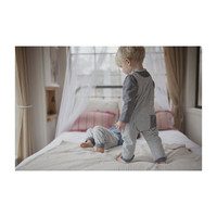 Long Sleeve Jumpsuit, Stripes