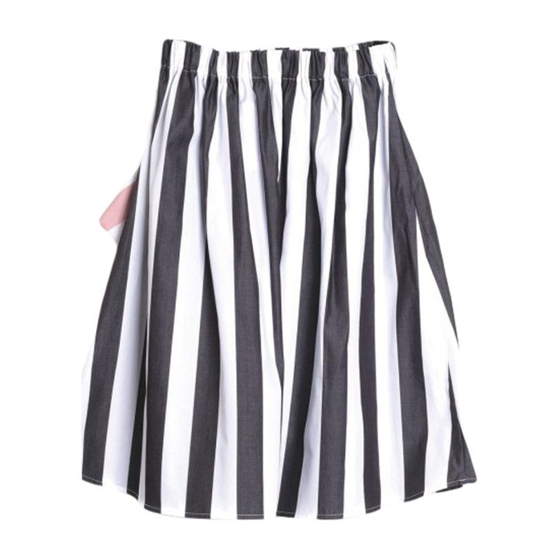 Lurdes Skirt, White Stripes Lurdes Skirt, White Stripes