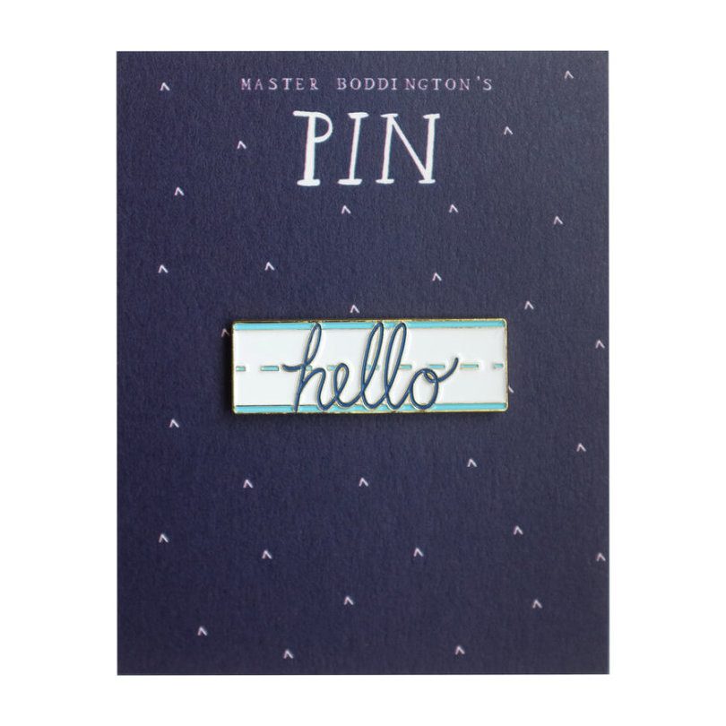 Hello Enamel Pin Hello Enamel Pin