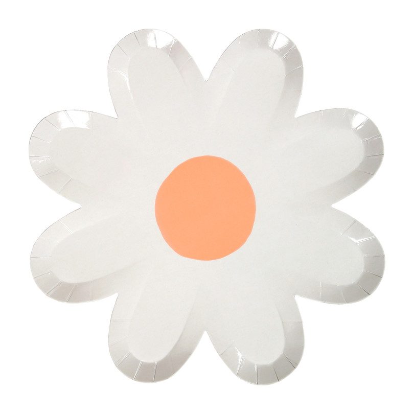 Pastel Daisy Plates - Party Goods - Maisonette