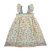 Molly Dress, Fishy Waves