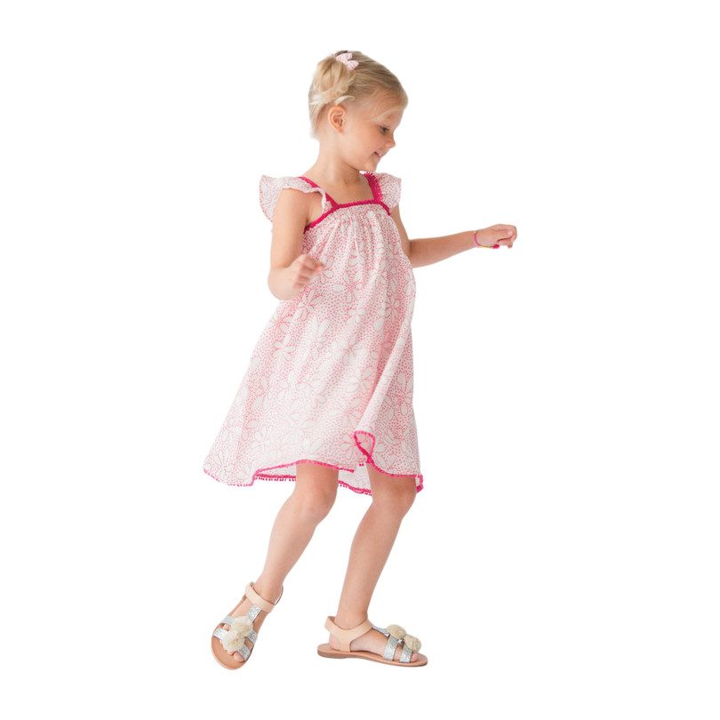Molly Dress, Pink Floral Molly Dress, Pink Floral