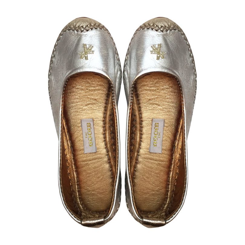 Mila Ballet Shoes, Silver Mila Ballet Shoes, Silver