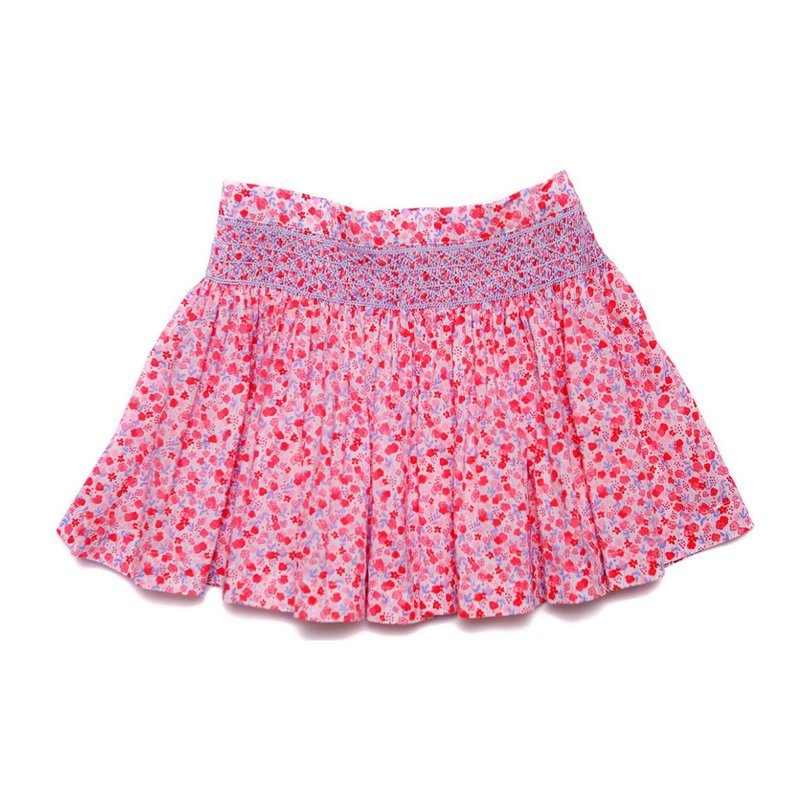 Mulan Skirt, Pink Floral Mulan Skirt, Pink Floral
