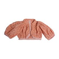 Multi Snap Bolero Jaqueta, Russet
