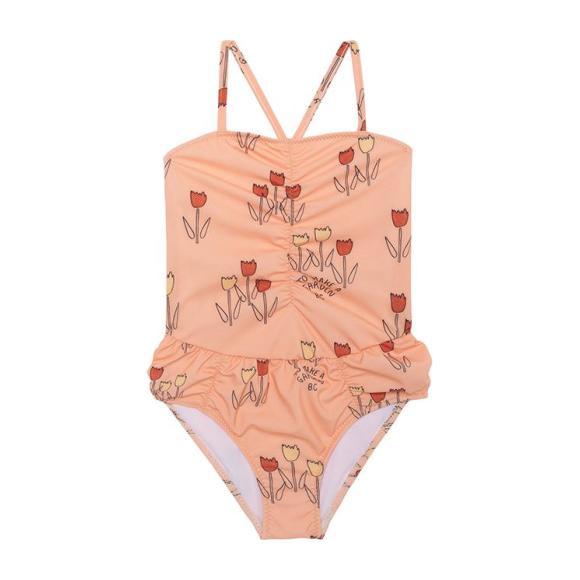 One Piece Swimsuit, Poppy Prairie Print One Piece Swimsuit, Poppy Prairie Print