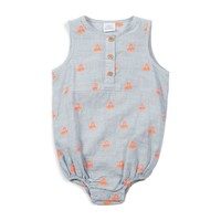 Parker Romper, Chambray
