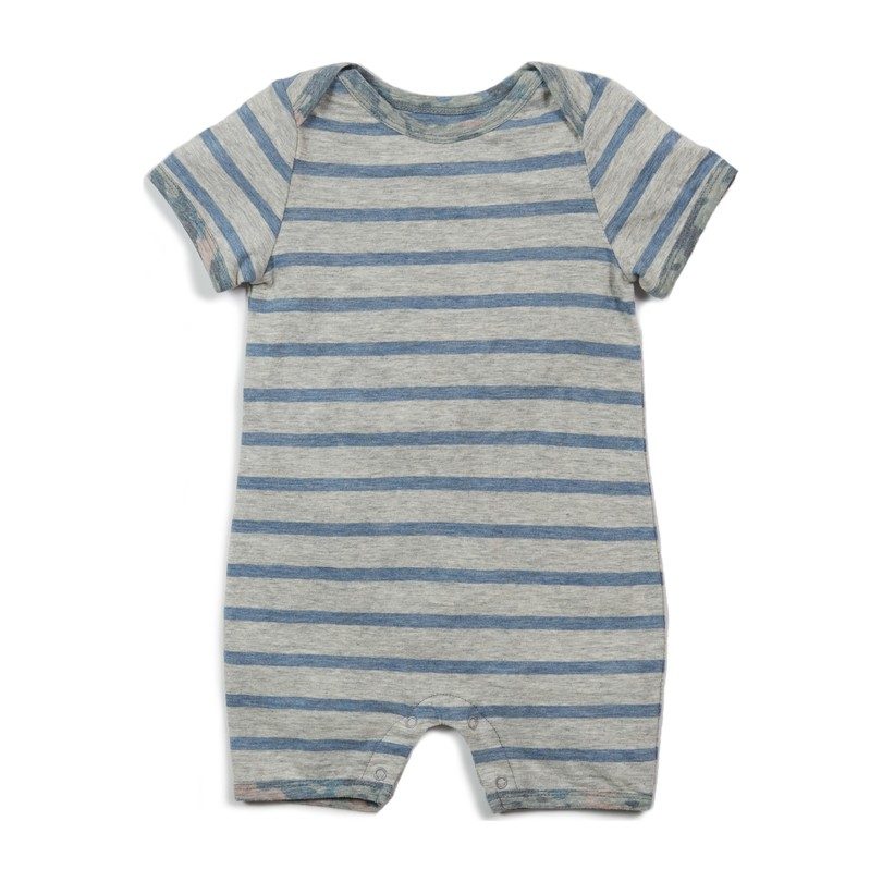 James Romper, Blue Stripe James Romper, Blue Stripe