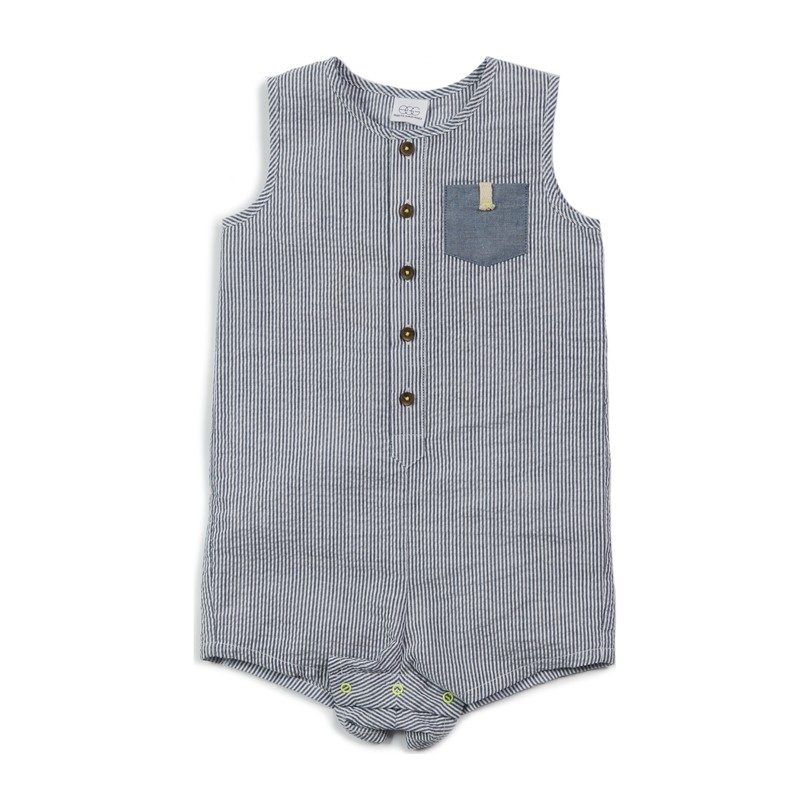 Tanner Romper, Blue Tanner Romper, Blue