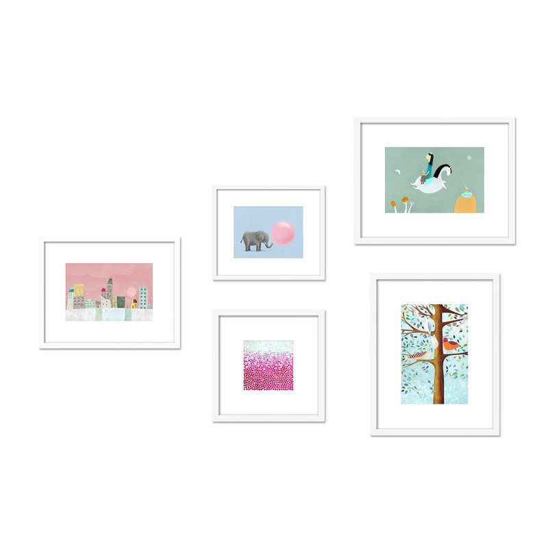 Pastel Party Gallery Wall Pastel Party Gallery Wall