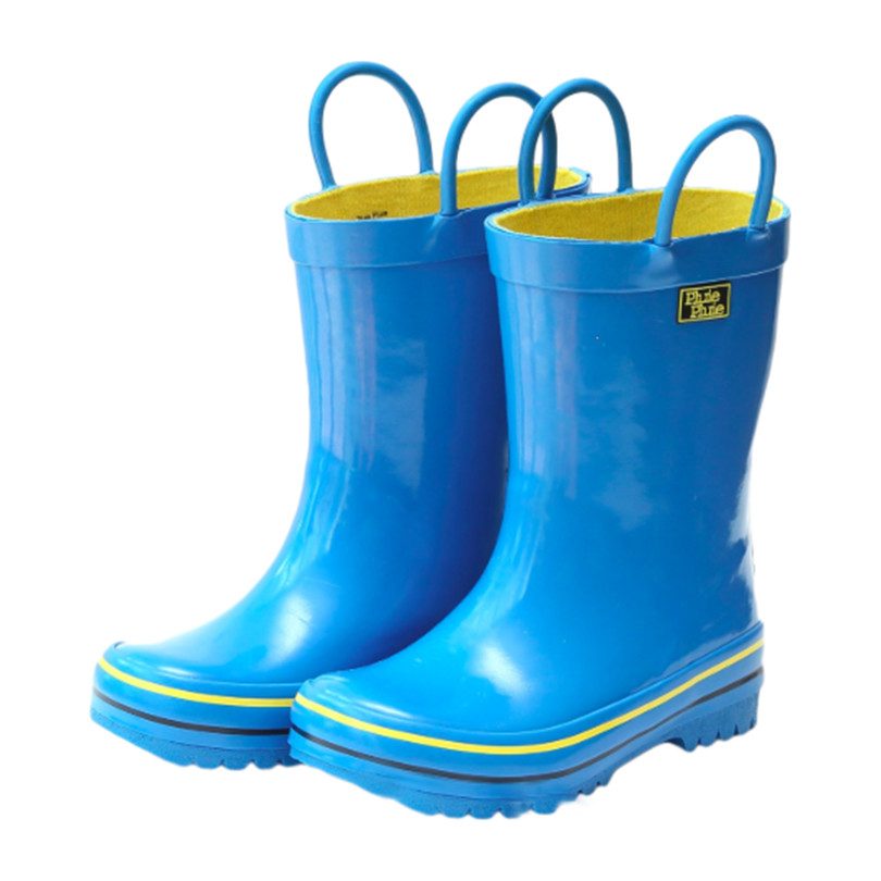Rain Boots, Solid Blue Rain Boots, Solid Blue