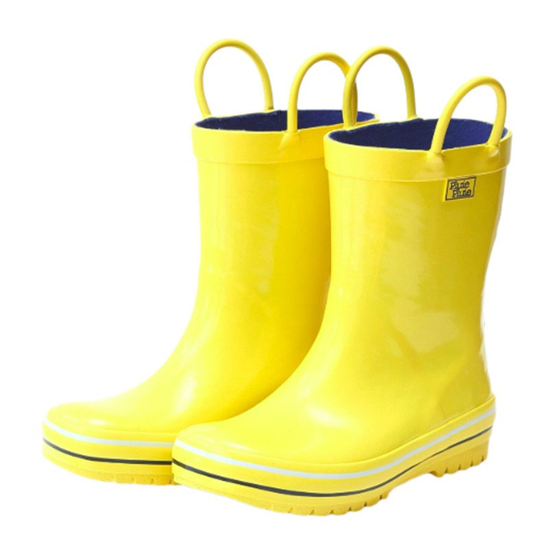 cheap yellow rain boots