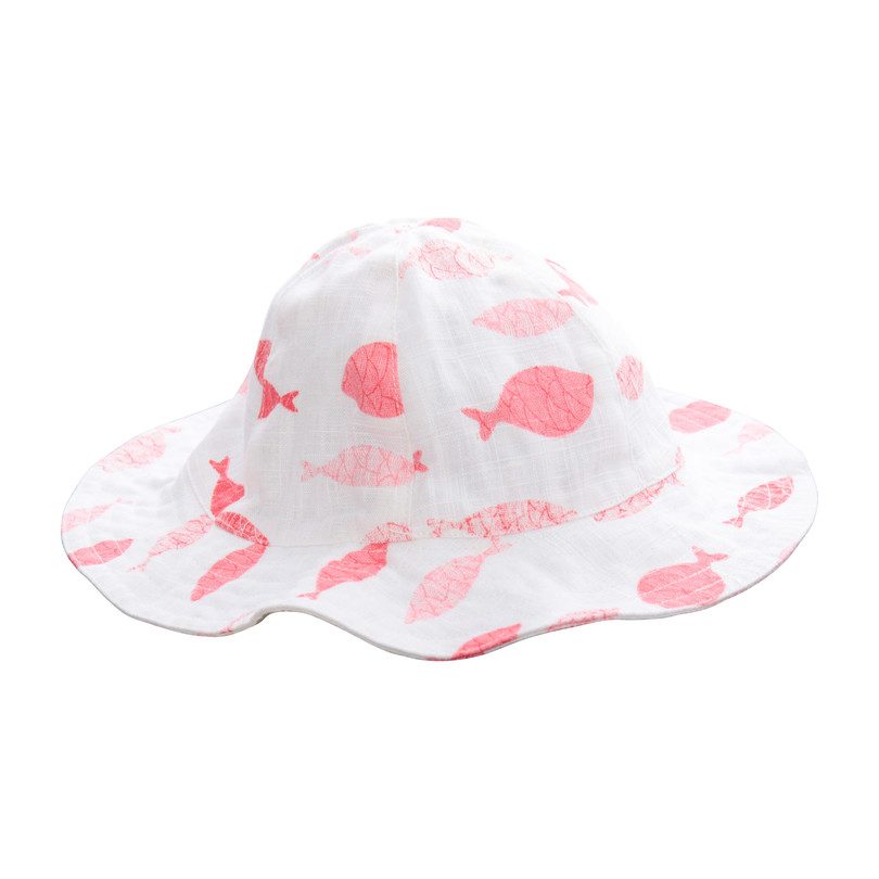 Baby Sun Hat, Swedish Fish Baby Sun Hat, Swedish Fish
