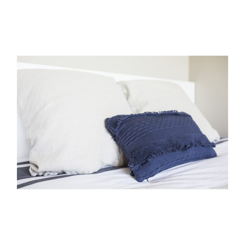 Air Knitted Washable Pillow, Alaska Blue Air Knitted Washable Pillow, Alaska Blue