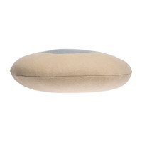 Ruler Knitted Washable Pillow, Yellow