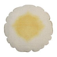 Tie-Dye Washable Pillow, Yellow