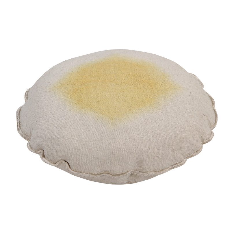 Tie-Dye Washable Pillow, Yellow Tie-Dye Washable Pillow, Yellow