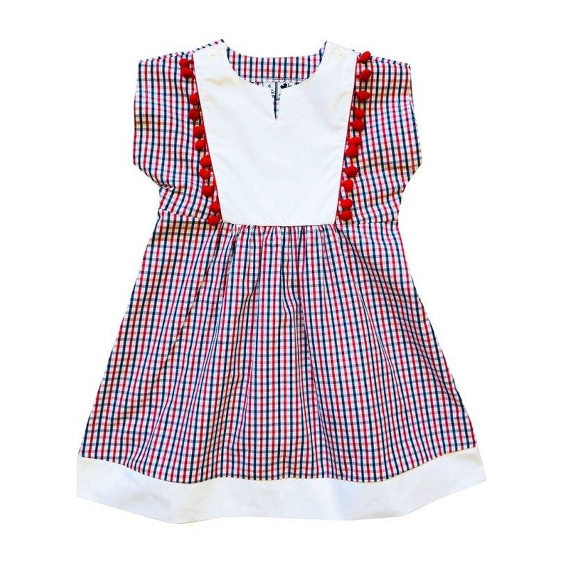 Piper Dress, Red Check Piper Dress, Red Check