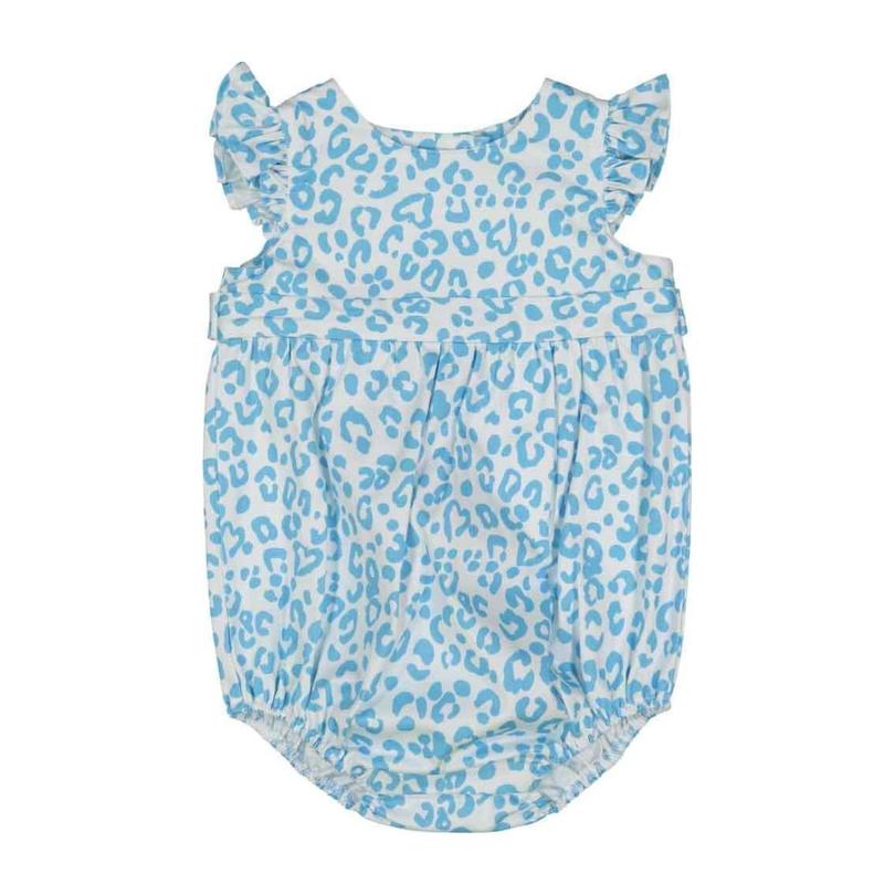 Beatrice Bubble, Robins Egg Leopard Print Beatrice Bubble, Robins Egg Leopard Print