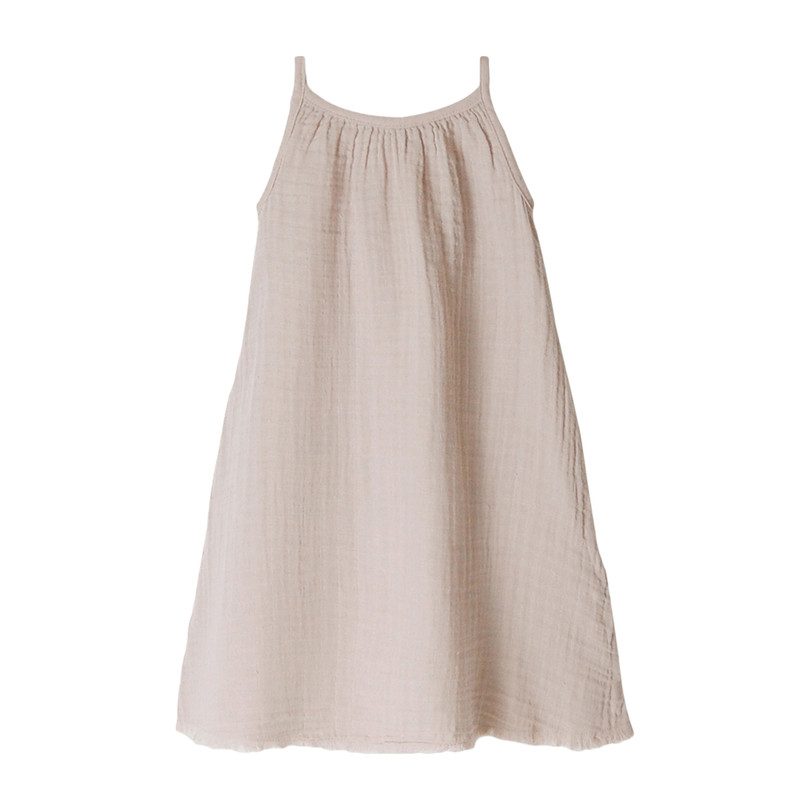 Gauze Sundress, Sandstone Gauze Sundress, Sandstone