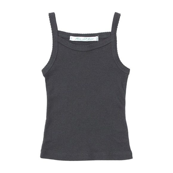 Tank Undershirt Charcoal - Tops - Maisonette