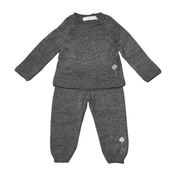 The Neel Travel Suit in Alpaca, Cumulus Grey The Neel Travel Suit in Alpaca, Cumulus Grey