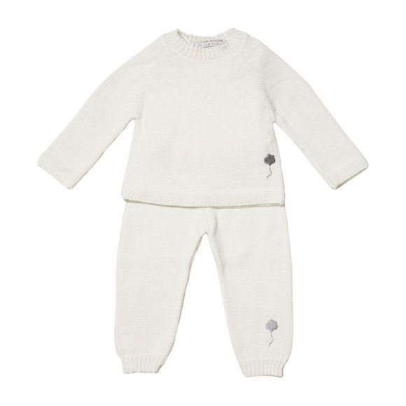 The Neel Travel Suit in Alpaca, Cumulus White The Neel Travel Suit in Alpaca, Cumulus White