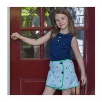 Zoe Sleeveless Polo Shirt, Navy