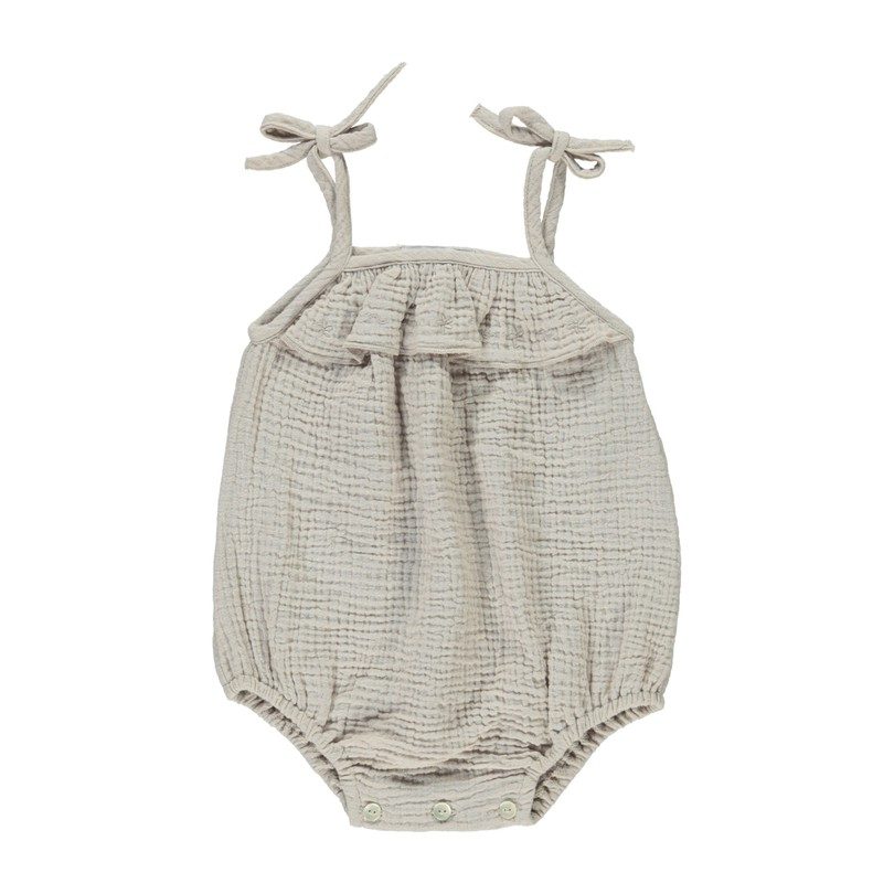 Amina Romper, Taupe Amina Romper, Taupe