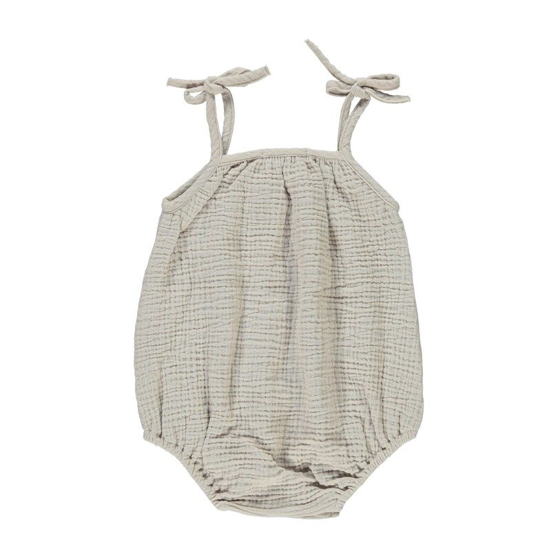 Amina Romper, Taupe Amina Romper, Taupe