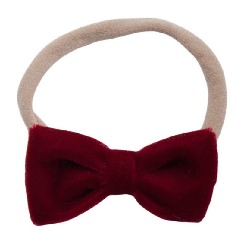Baby Headband, Red Baby Headband, Red