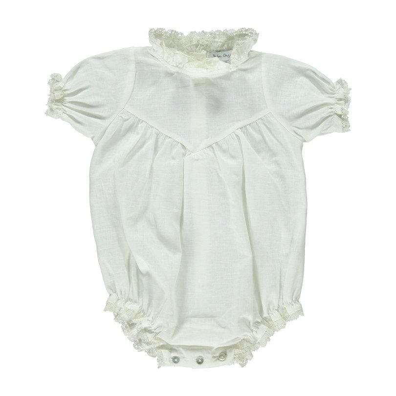Ophelia Romper, Natural White Ophelia Romper, Natural White