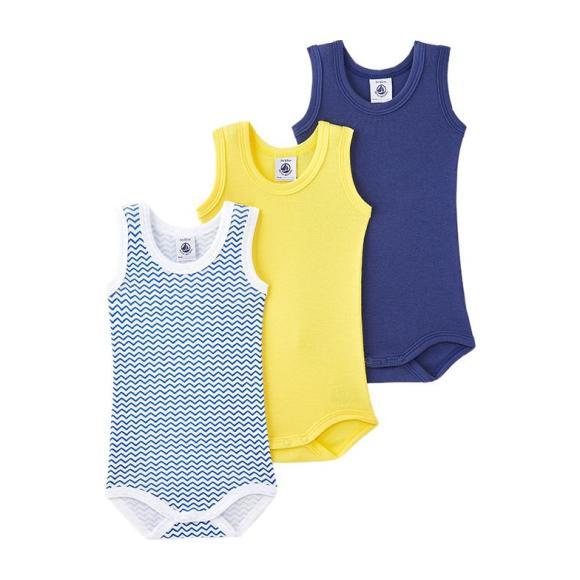 Set of 3 Tank Onesies, Multi Set of 3 Tank Onesies, Multi
